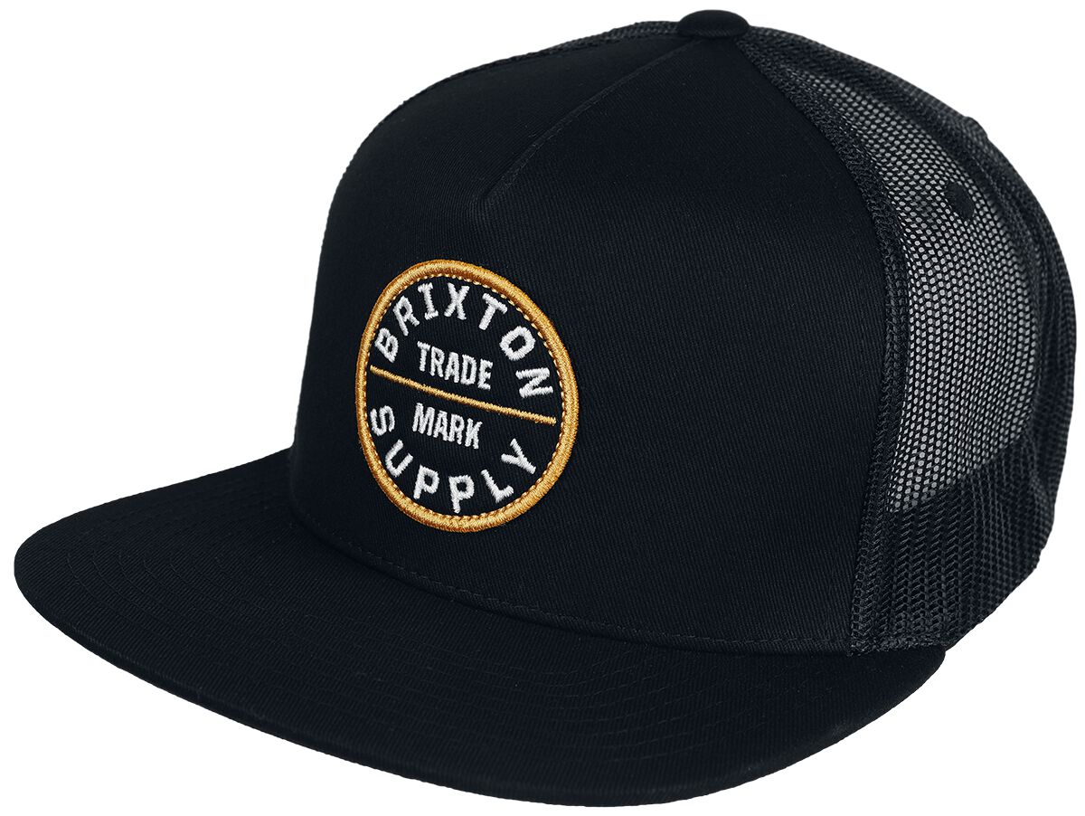 Brixton OATH MP TRUCKER HAT Cap schwarz schwarz von brixton