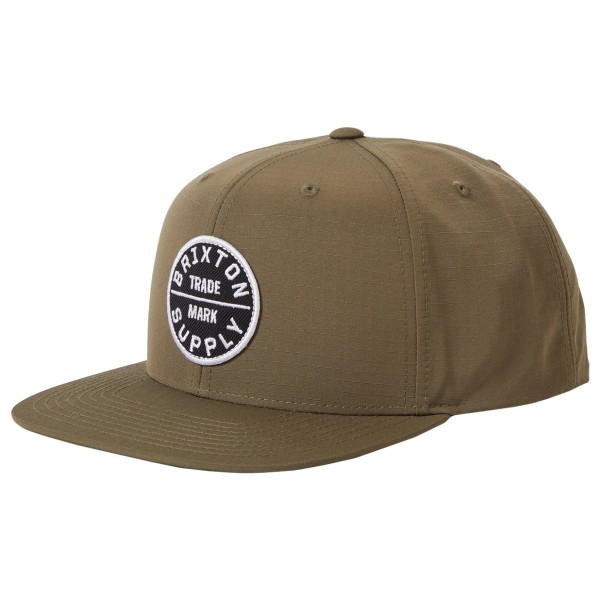 Brixton - Oath III Snapback - Cap Gr One Size braun von brixton
