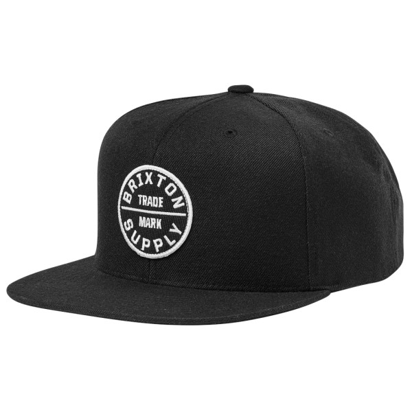 Brixton - Oath III Snapback - Cap Gr One Size schwarz von brixton