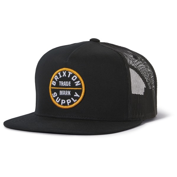 Brixton - Oath MP Trucker Hat - Cap Gr One Size schwarz von brixton