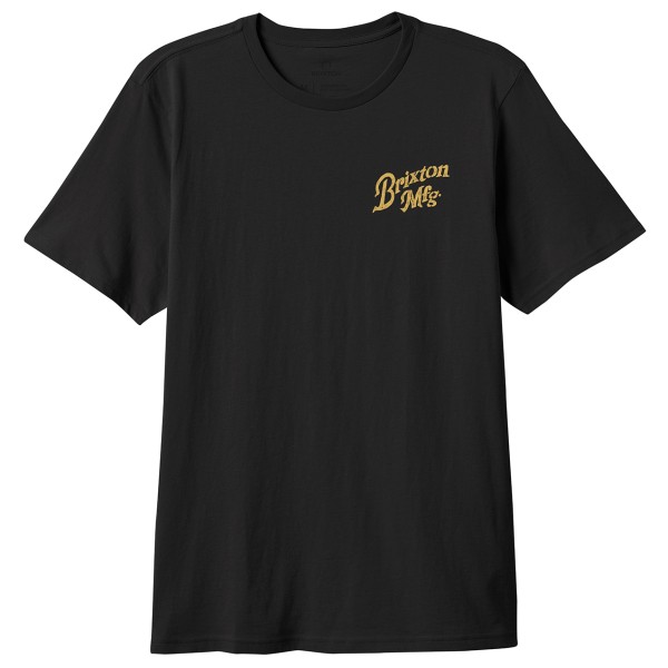Brixton - Rothwell S/S TLRT - T-Shirt Gr S schwarz von brixton