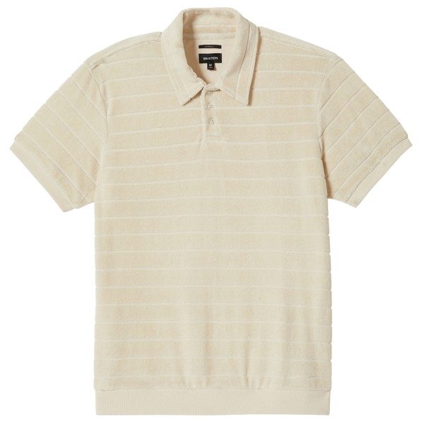 Brixton - Weekend Terry Cloth S/S Polo - Polo-Shirt Gr XXL beige von brixton