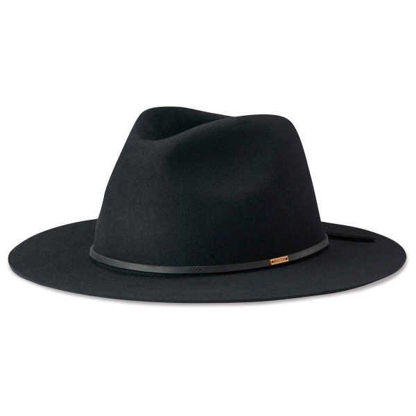 Brixton - Wesley Fedora - Hut Gr XS schwarz von brixton