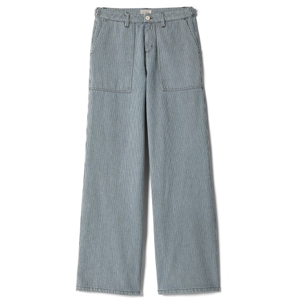 Brixton - Women's Jane Utility Wide Leg Pant - Freizeithose Gr 30 grau von brixton