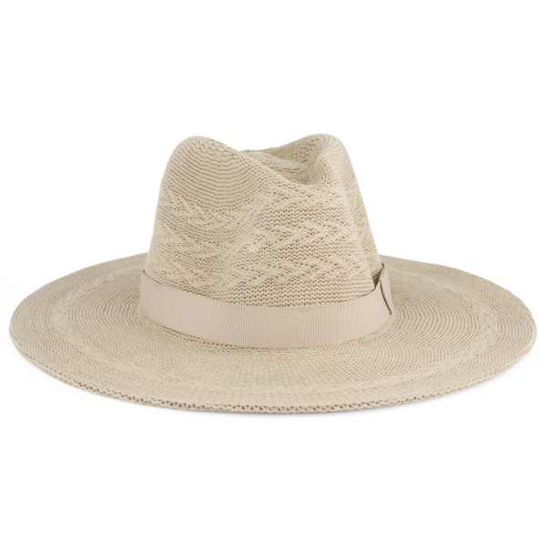 Brixton - Women's Lyons Knit Pattern Packable Hat - Hut Gr M/L grau von brixton