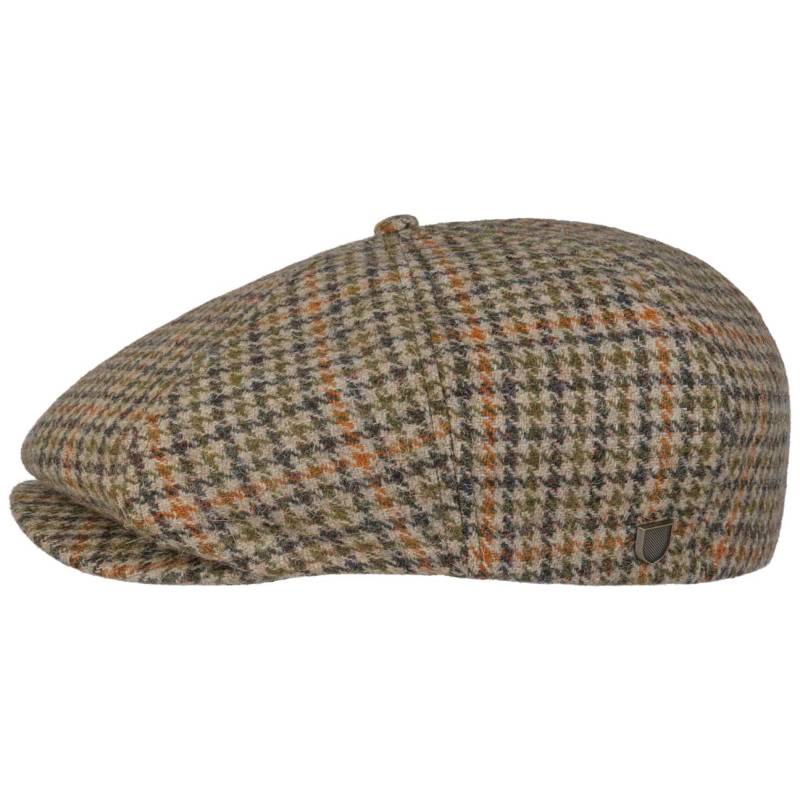 Brood Cotton Houndstooth Flatcap by Brixton von brixton