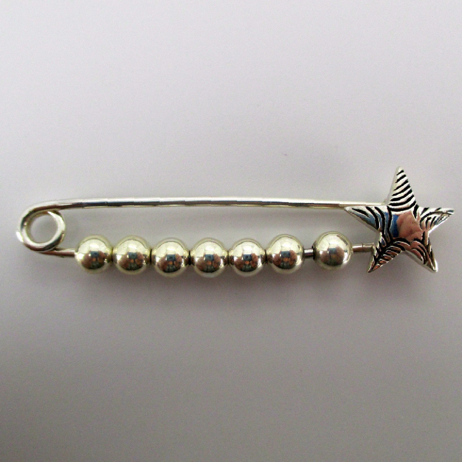 Charm Pin, Charm Brosche, Sterling Silber, Charms, Braut Pin, Schal Handtasche Kilt Stern Holder von brocosi