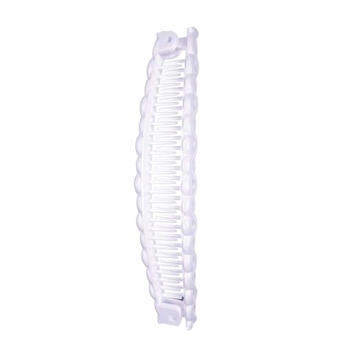 Bananen-Haarspange – Vintage Clincher Clincher Haarspange | Fischschwanz-Design, Bananen für Pferdeschwanz für Frauen und Mädchen, C-Ornament von brooksnaji