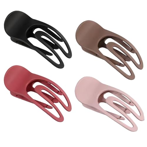 Haarspule – 4 Stück Clips im Entenstil, modische Haargriffe | Verschlüsse, Stecknadeln für Frauen und Mädchen auf Reisen, Reise, Haarspangen von brooksnaji