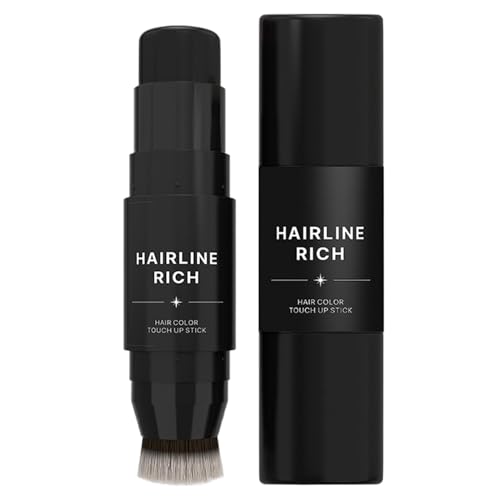 Haarwurzel Deck -Stick - Doppelend Temporäres Haarfarbe, Schnell -Bon -up -Haarlösung | Langlebige Haarabdeckung Farbstift, Frauen Easy Application Haare Concealer Für Erwachsene Freunde Professionale von brooksnaji