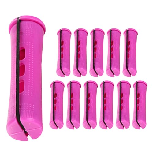 Lockenwickler ohne Hitze, 12 x Lockenwickler mit rutschfesten Gummibändern, hitzeloser Styler für Frauen, Nachtgebrauch zu Hause und auf Reisen Lockenwickler ohne Hitze, 12 x Lockenwickler mit rutschfesten Gummibändern, hitzeloser Styler für Frauen, Nachtgebrauch zu Hause und auf Reisen von brooksnaji
