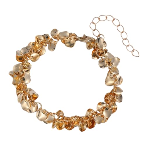 Mode Design Pailletten Armband, Leicht Und Luxuriös Temperament Vielseitiger Handschmuck, Einfaches Dünnes Metallarmband, Leichter Schmuck Für Anmerkung von brooksnaji