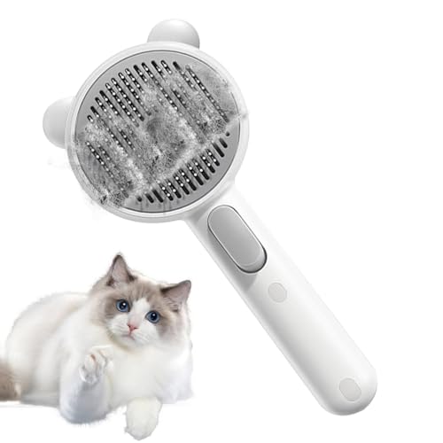 Pet Spray Pinsel - Dampf Ausgestattete Haarentfernung Kamm, Katze Und Hundepflege | Entfernen Sie Sanfsame Verwicklungen Und Schwimmendes Haar, Um Die Haut Verringern, Die Für Eine Einfache Häuslic von brooksnaji