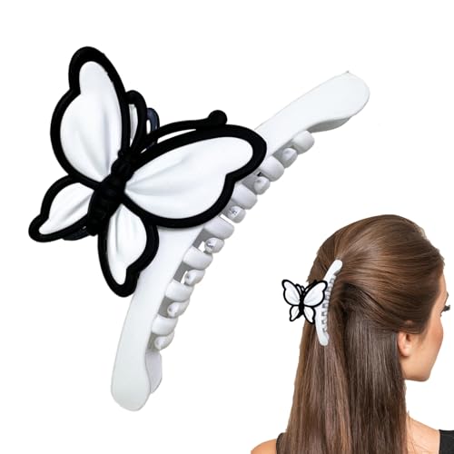 brooksnaji Pferdeschwanzklammer für Damen, Krallenklammer für langes Haar | Damen-Pferdeschwanzhalter-Clip - Haarschmuck mit glatten Oberflächen für Dates, Ausgehen, den täglichen Gebrauch, Partys, von brooksnaji