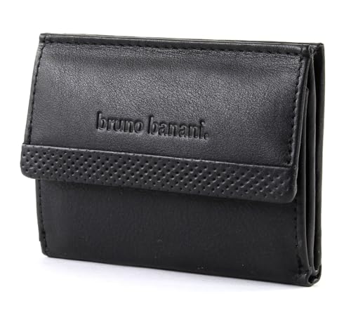BRUNO BANANI Geldbörse ECHT LEDER schwarz Damen 019122 von bruno banani