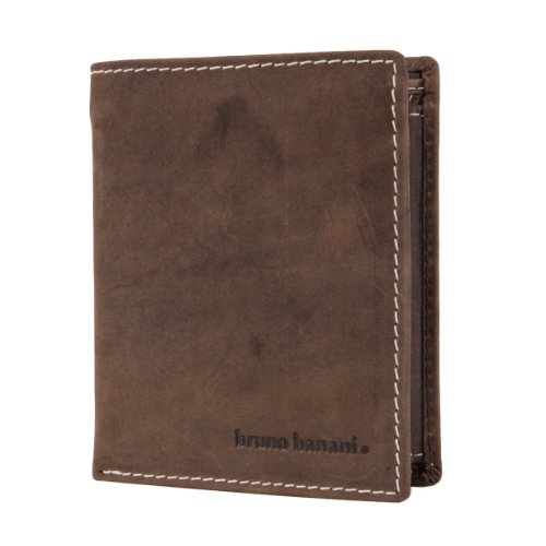 Bruno Banani 14 W 320.101 Herren Geldbörsen 1x12x10 cm (B x H x T), Braun (braun) von bruno banani