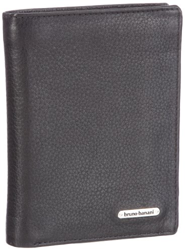 Bruno Banani 21 W 320.161, Unisex - Erwachsene Portemonnaies, Schwarz (schwarz), 2x13x10 cm (B x H x T) von bruno banani