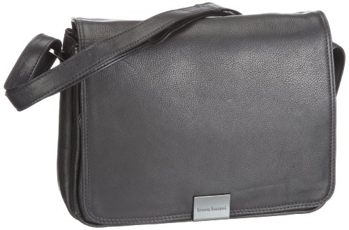 Bruno Banani 58 FB 320.36, Damen Umhängetaschen, Schwarz (schwarz), 9x18x25 cm (B x H x T) von bruno banani