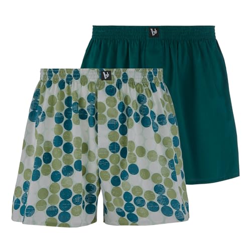 Bruno Banani Herren Privilege Boxershorts, Grün, L EU von bruno banani