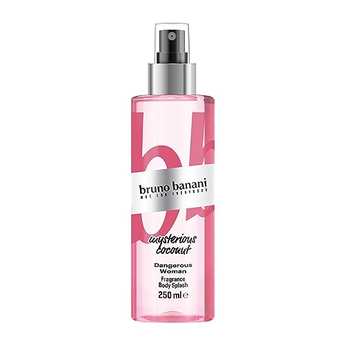 bruno banani Dangerous Woman Body Splash, fruchtig floraler Duft für Sie, 250ml von bruno banani