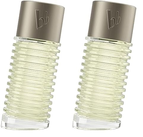 Bruno Banani Fragrance Man Eau de Toilette Natural Spray, herb-aromatisches Herren-Parfum, Flakon mit Zerstäuber, 100 ml (Packung mit 2) von bruno banani