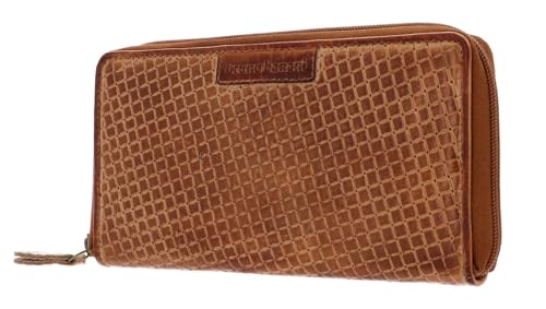 Bruno Banani Geldbörse Echt Leder Cognac Damen - 020469 von bruno banani