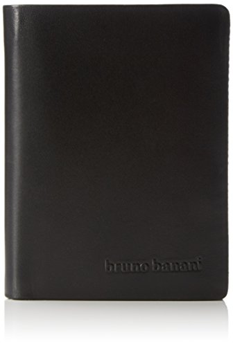 Bruno Banani Kollektion_ELEGANT_ST_hoch W 320.1502 Herren Geldbörsen 9x12x2 cm (B x H x T), Schwarz (Schwarz) von bruno banani