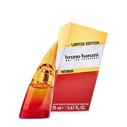 bruno banani Limited Edition, orientalisch-fruchtiges EdT für Sie, 1er Pack (1 x 20 ml) von bruno banani