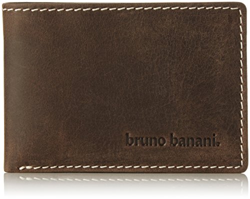 Bruno Banani Phoenix W 320.102 Herren Geldbörsen 10x7x1 cm (B x H x T), Braun (braun) von bruno banani