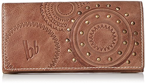 Bruno Banani Saragossa_1 W 320.1435 Damen Geldbörsen 19x10x2 cm (B x H x T), Beige (cognac) von bruno banani