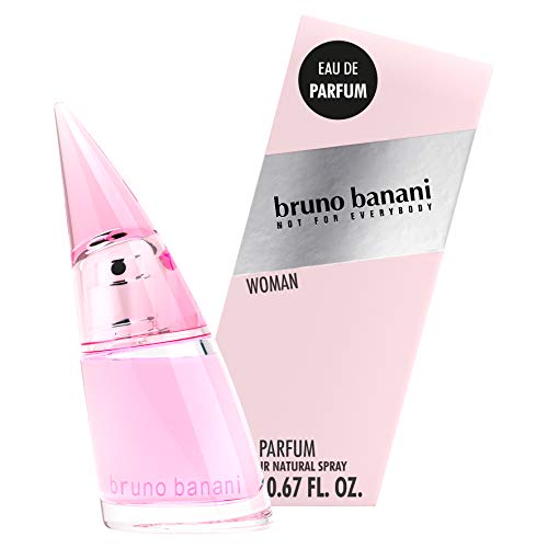 bruno banani Woman Intense, Eau de Parfum Natural Spray, Blumig-fruchtiges Damen Parfüm, 1er Pack (1 x 20 ml) von bruno banani