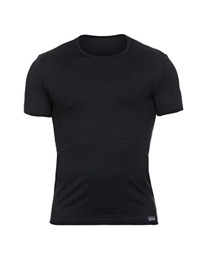 Bruno banani Checkline 2.0 T-Shirt 2er Pack Black Checked M von bruno banani