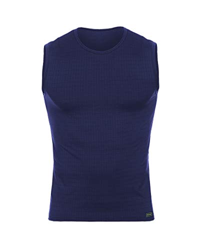 Bruno banani Checkline 2.0 Tank Top 2er Pack Marine Checked 2XL von bruno banani