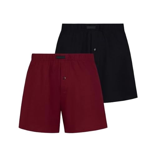 Bruno banani 2er Pack Boxershorts Loose Fit 22012691-4804 portweinrot schwarz Größe XL Bruno banani 2er Pack Boxershorts Loose Fit 22012691-4804 portweinrot schwarz Größe XL von bruno banani