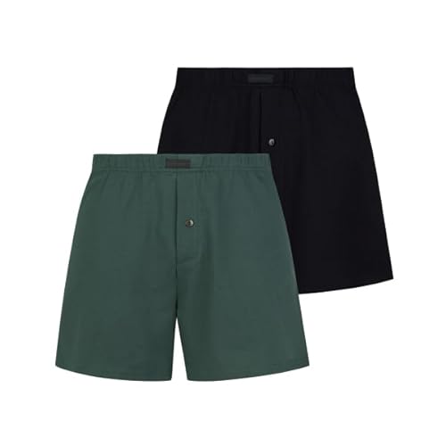 Bruno banani 2er Pack Boxershorts Loose Fit 22012691-4806 tannengrün schwarz Größe M Bruno banani 2er Pack Boxershorts Loose Fit 22012691-4806 tannengrün schwarz Größe M von bruno banani