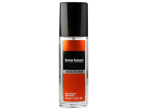 bruno banani Absolute Man Naturspray Deo für Männer, 75 ml von bruno banani