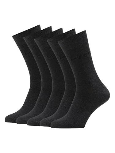 bruno banani Business Socken Anthrazit/Melange 39-42 von bruno banani