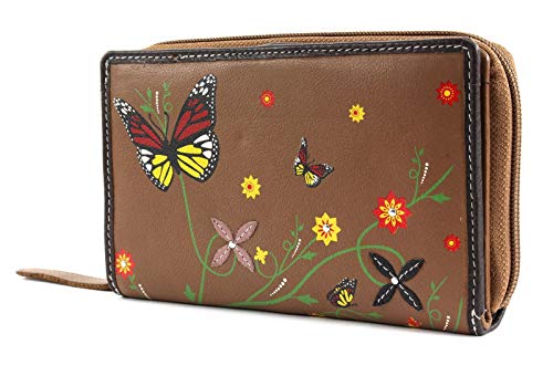 bruno banani Butterfly Zip Around Cognac von bruno banani