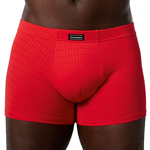 bruno banani - Check Line 2.0 - Short/Pant - 2er-Pack (L Rot Karo) von bruno banani
