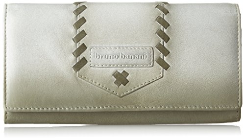 bruno banani Damen Geldbörse Paradiso_3, Grün - Grün (Oliv). - Größe: 3x10x19 cm (B x H x T) von bruno banani