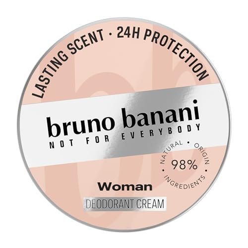 bruno banani Deo Creme Woman, 24-Stunden-Creme-Deodorant für Frauen, 40ml von bruno banani