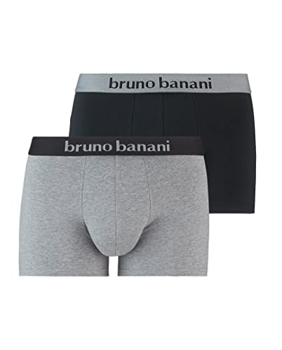 bruno banani Flowing Pants 4er Pack schwarz-Grey Melange 3XL von bruno banani