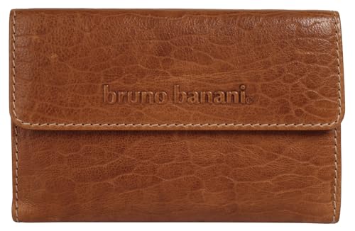 bruno banani Geldbörse im Querformat Echt Leder Damen | Echtleder Portemonnaie mit RFID-Schutz, Damen Wallet | 022125 von bruno banani