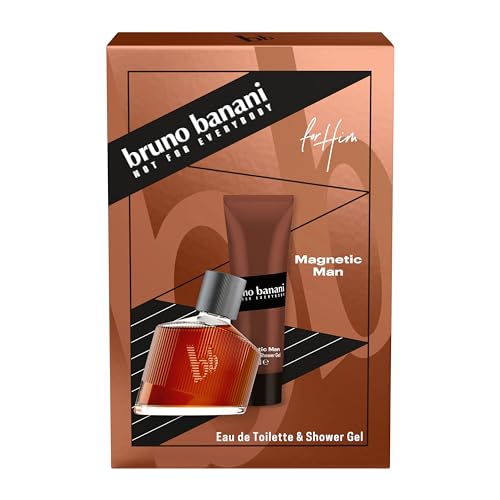 bruno banani Geschenkpackung Magnetic Man Eau de Toilette 30ml + Duschgel 50ml von bruno banani