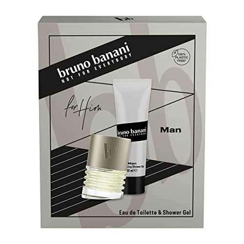 bruno banani Geschenkpackung Man Eau de Toilette 30ml + Duschgel 50ml von bruno banani