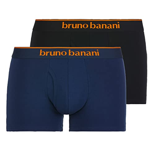 Bruno banani - Quick Access - Short/Pant - 2er Pack (XL Schwarz/Blau) von bruno banani