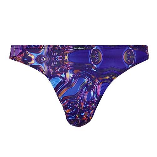 Bruno Banani Herren Amethyst G-String, violett Print, L von bruno banani