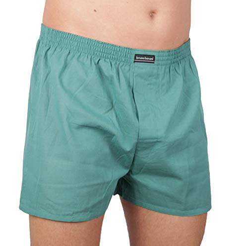 bruno banani Herren Boxershorts Unterhose Cotton (L, Petrol(107) ob) von bruno banani