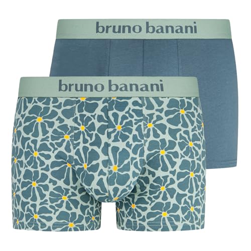 bruno banani Herren Boxershorts Unterhose Pants Flowery 2er Pack, Farbe:Mehrfarbig, Größe:2XL, Artikel:-3164 Blumen Print/grau bruno banani Herren Boxershorts Unterhose Pants Flowery 2er Pack, Farbe:Mehrfarbig, Größe:2XL, Artikel:-3164 Blumen Print/grau von bruno banani