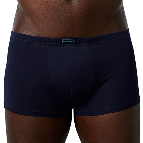 bruno banani Herren Hipshort Infinity Boxershorts, Blau (Dunkelblau 090), Small (Herstellergröße: S) von bruno banani